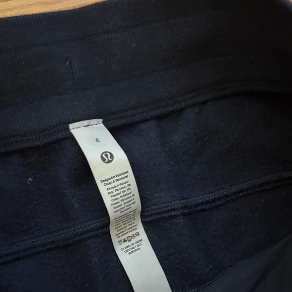 Lululemon Navy Blue Jogger Sweatpants - Picture 3 of 11